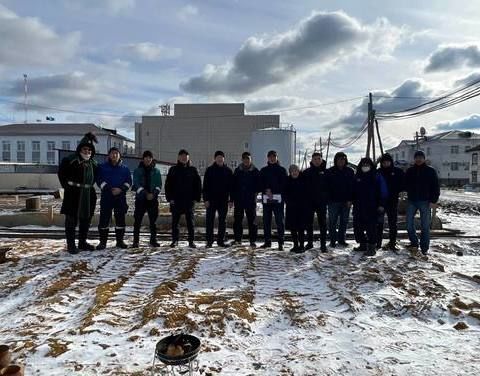 В Бердигестяхе началось строительство здания «Сахатранснефтегаз»